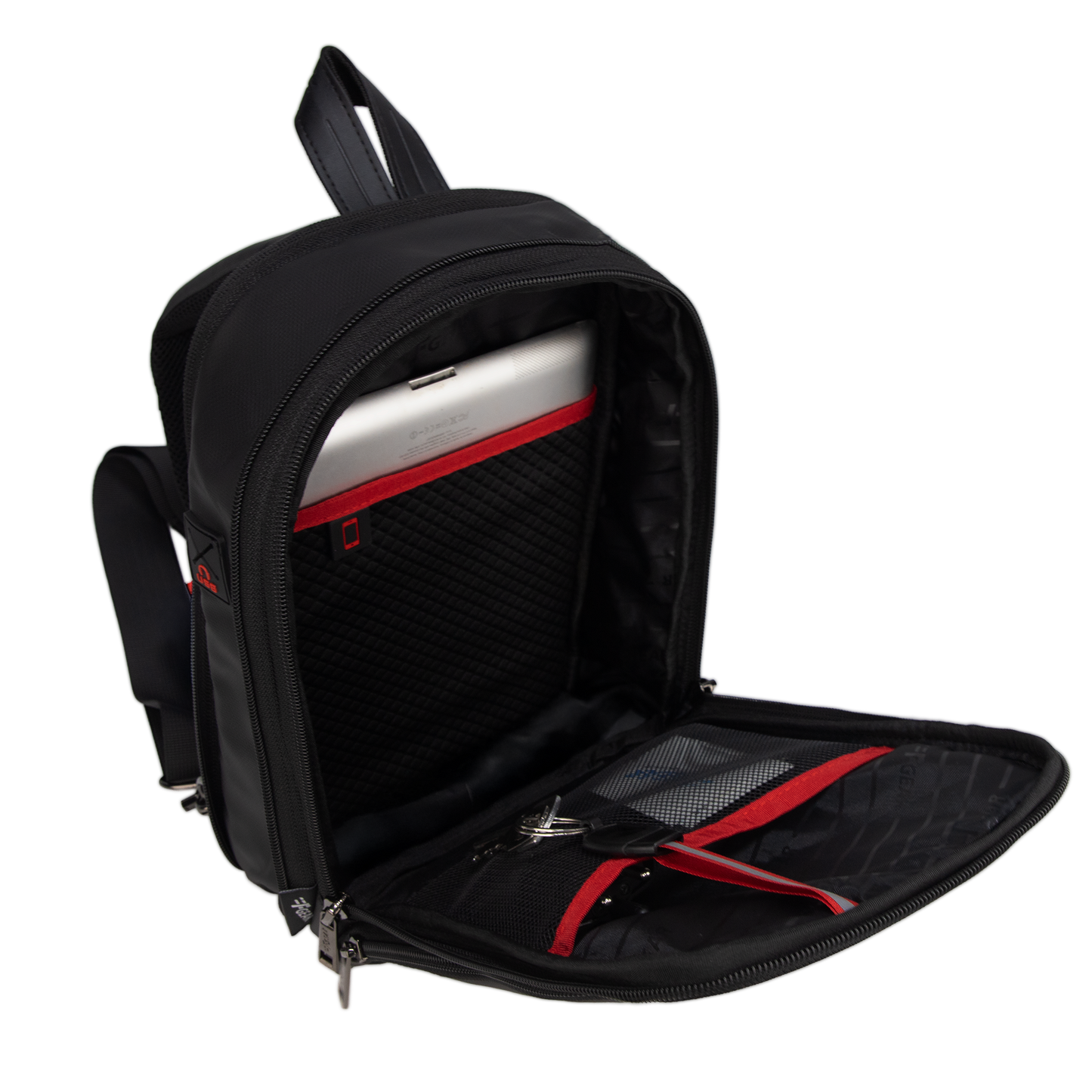 Aspen 8L Black Crossbody Sling Soft Bag