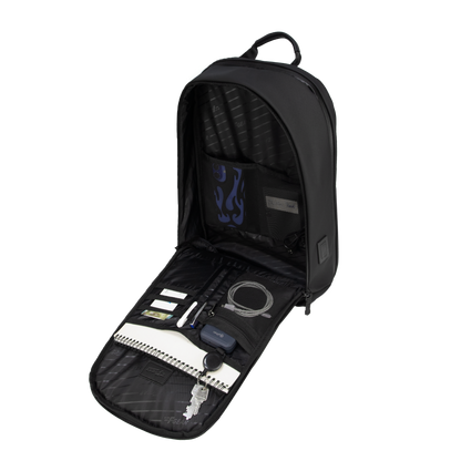 Capri 20L Black Laptop Backpack