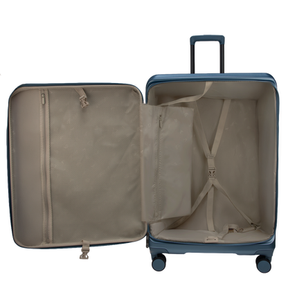 Valencia Large Pearl Blue 75 cms Front-Opening Strolley