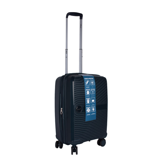 Sentinel 20" Dark Blue Expandable Cabin (Small) Suitcase
