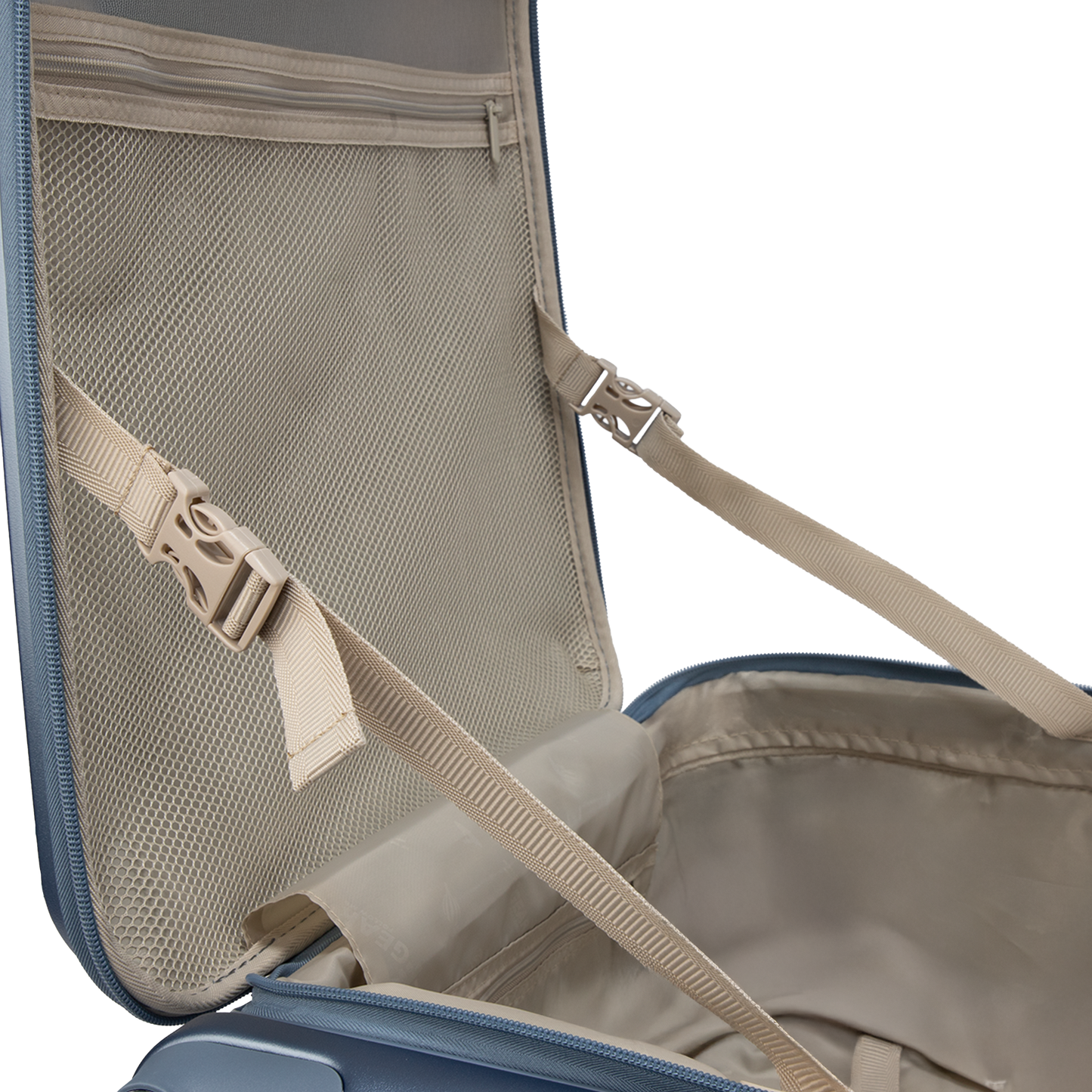 Valencia Medium Pearl Blue 65 cms Front-Opening Strolley