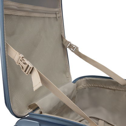 Valencia Medium Pearl Blue 65 cms Front-Opening Strolley