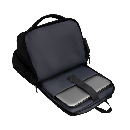 Alpha 25L Black Laptop Backpack