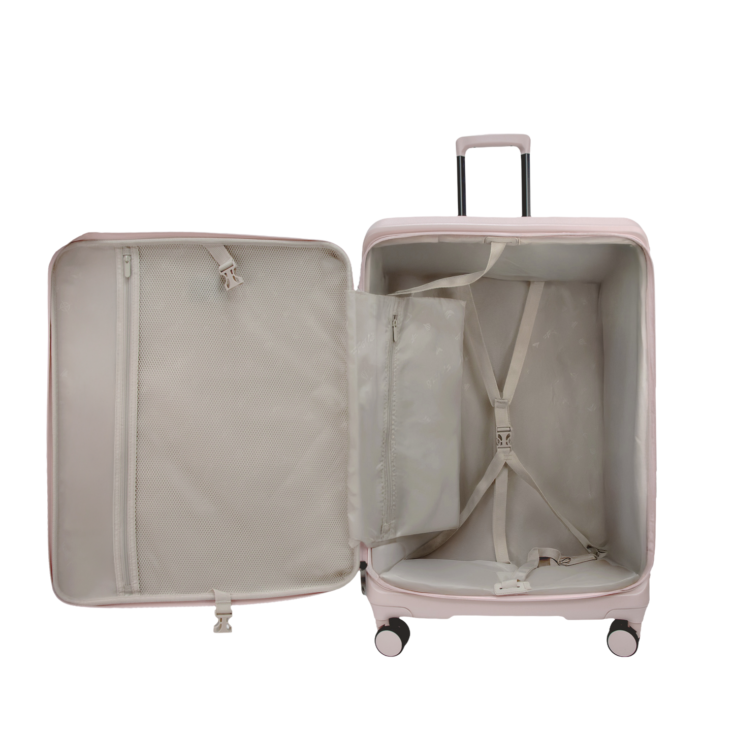 Valencia Large Silk Rose 75 cms Front-Opening Strolley