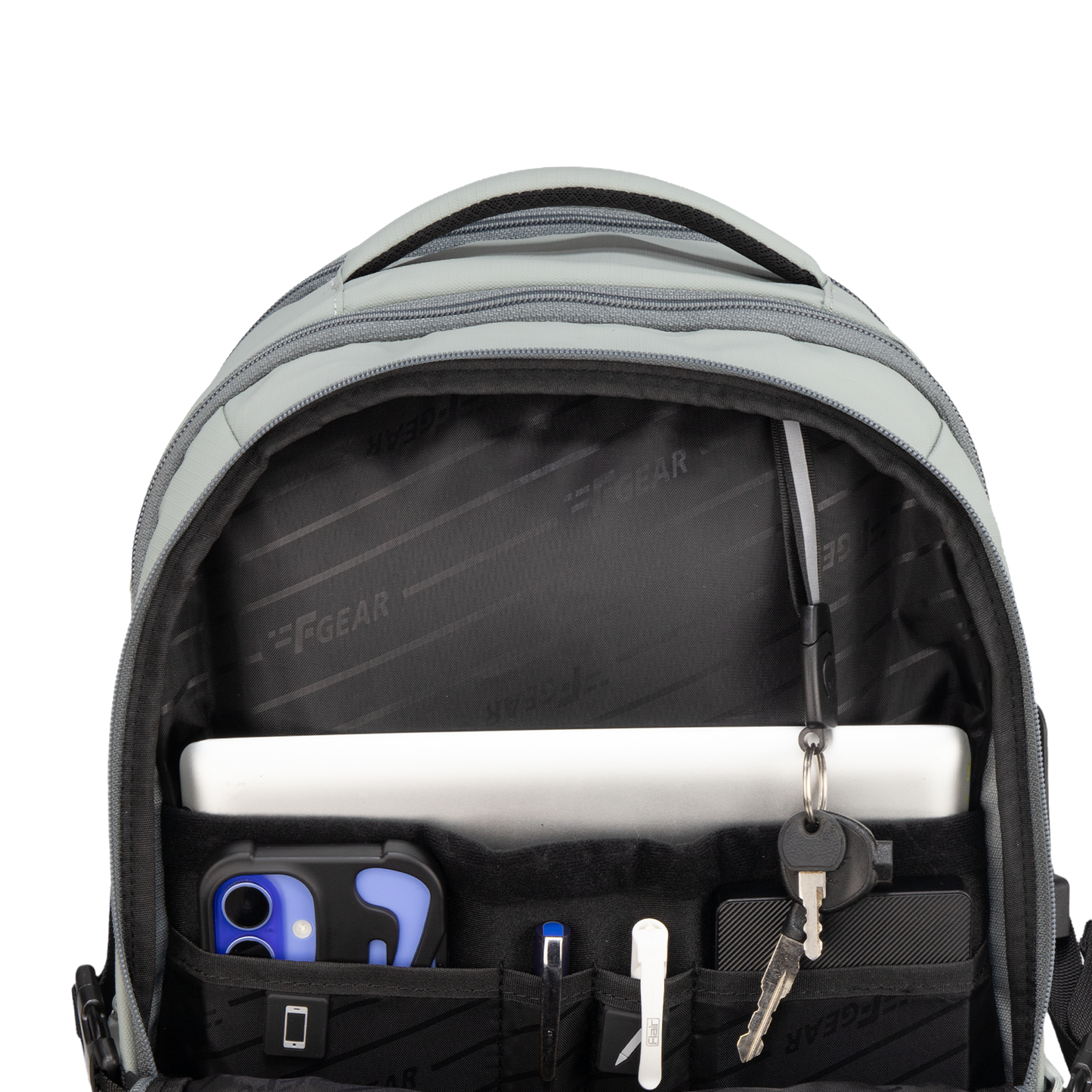 Amalfi 20L Grey Laptop Backpack