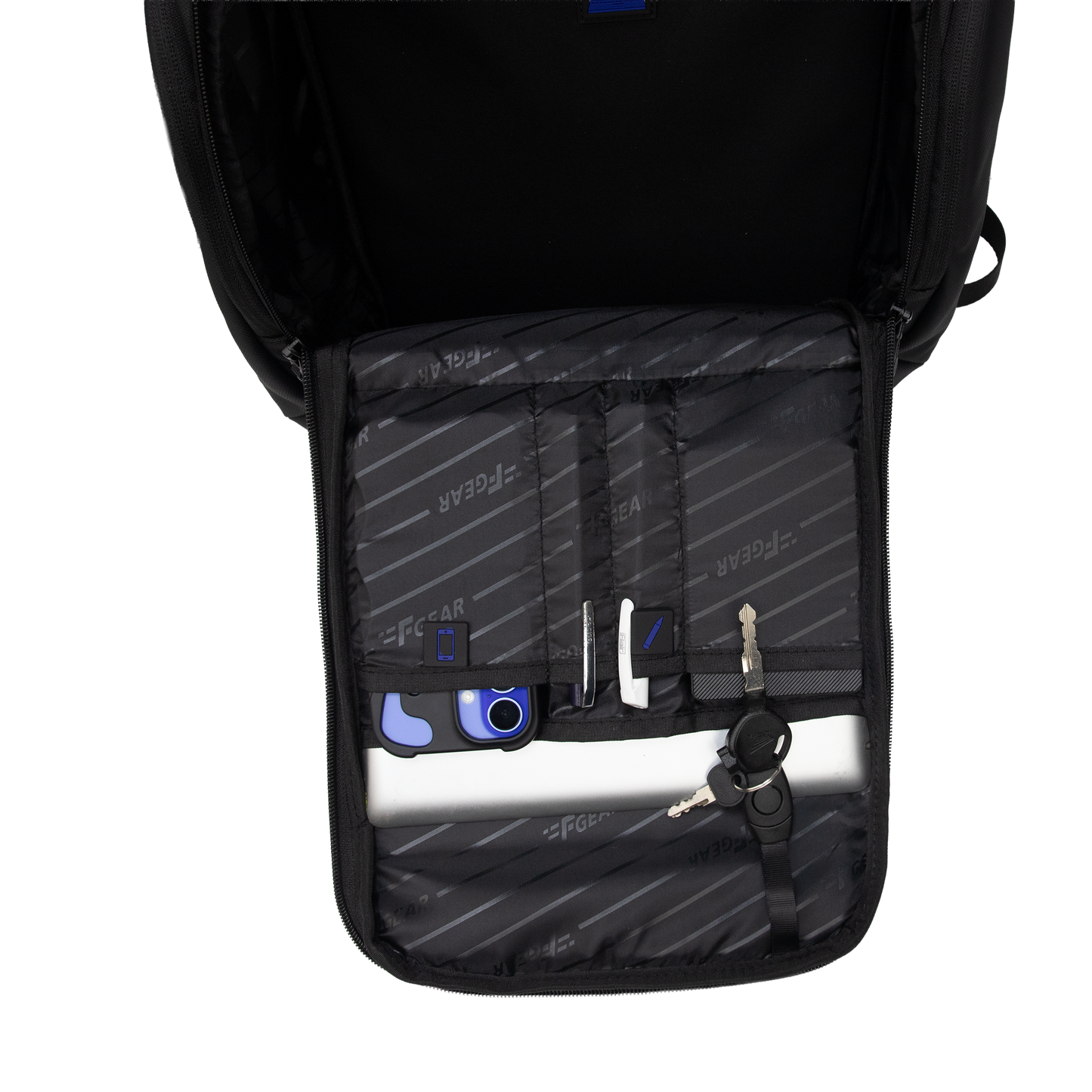 Bellagio 20L Black Laptop Backpack
