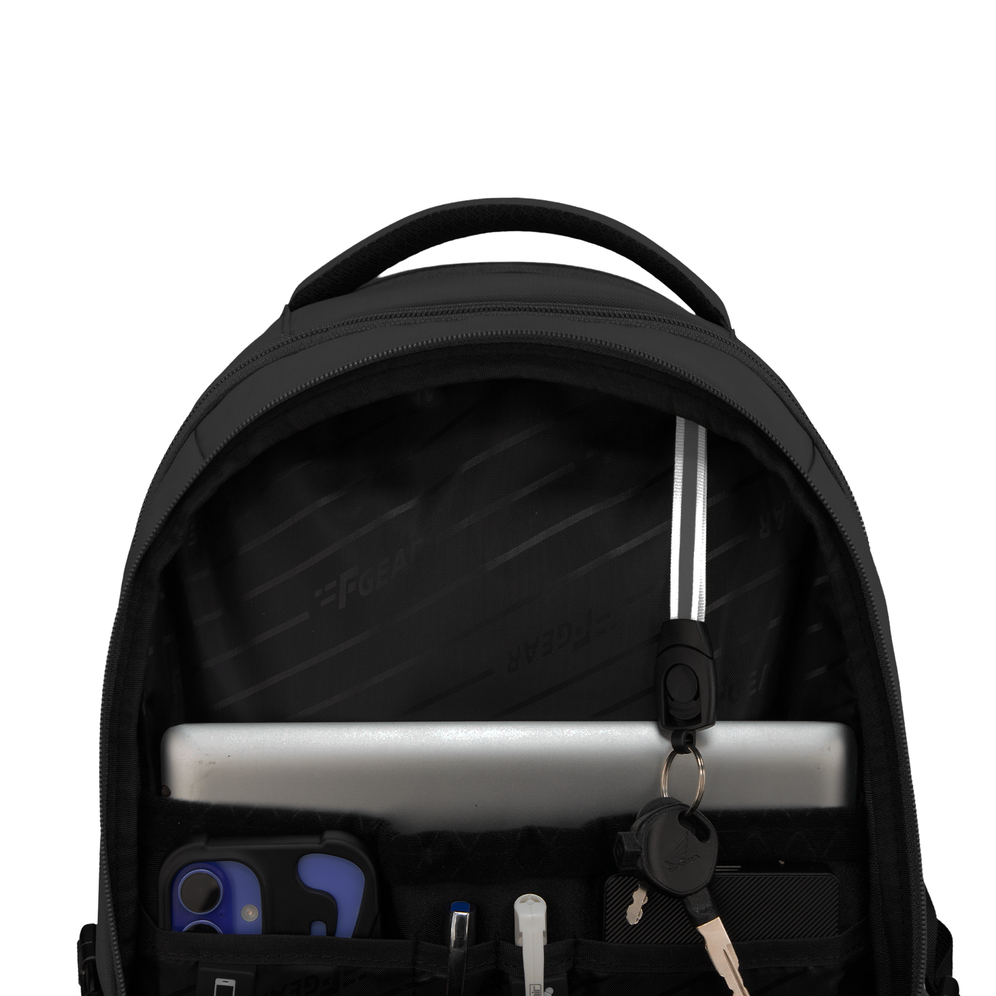 Amalfi 20L Black Laptop Backpack