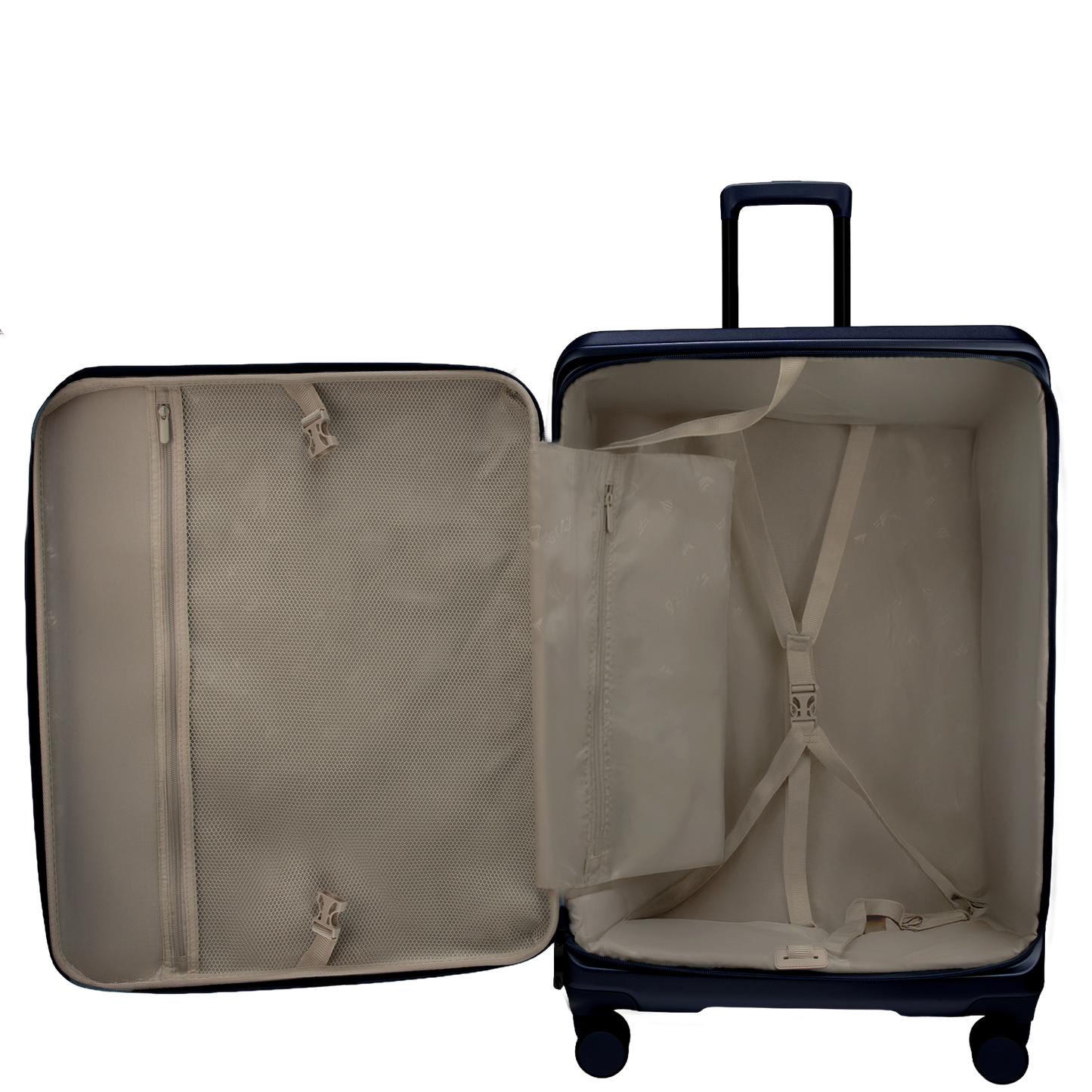 Valencia Large Navy 75 cms Front-Opening Strolley