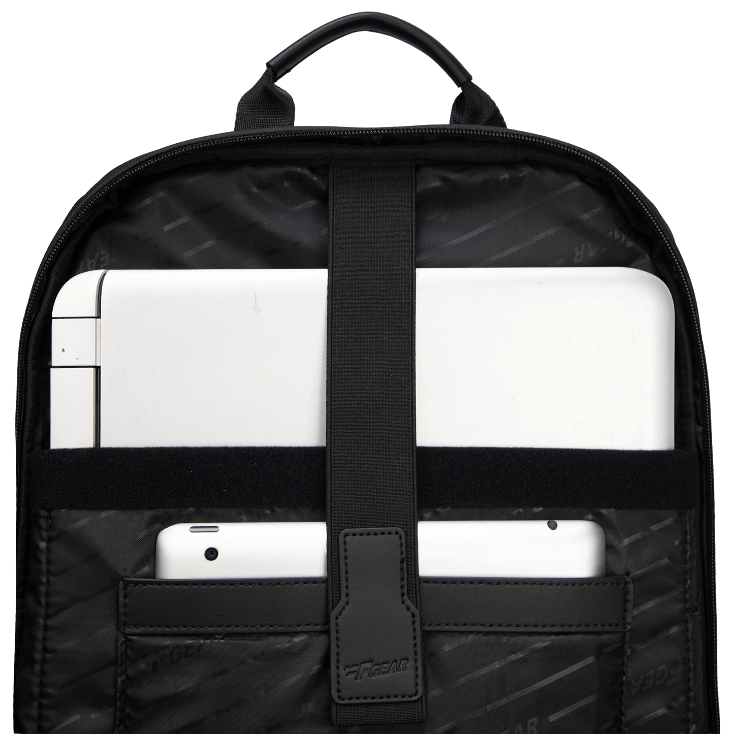 Capri 20L Black Laptop Backpack