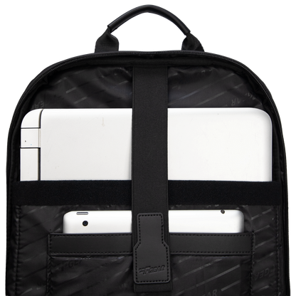 Capri 20L Black Laptop Backpack