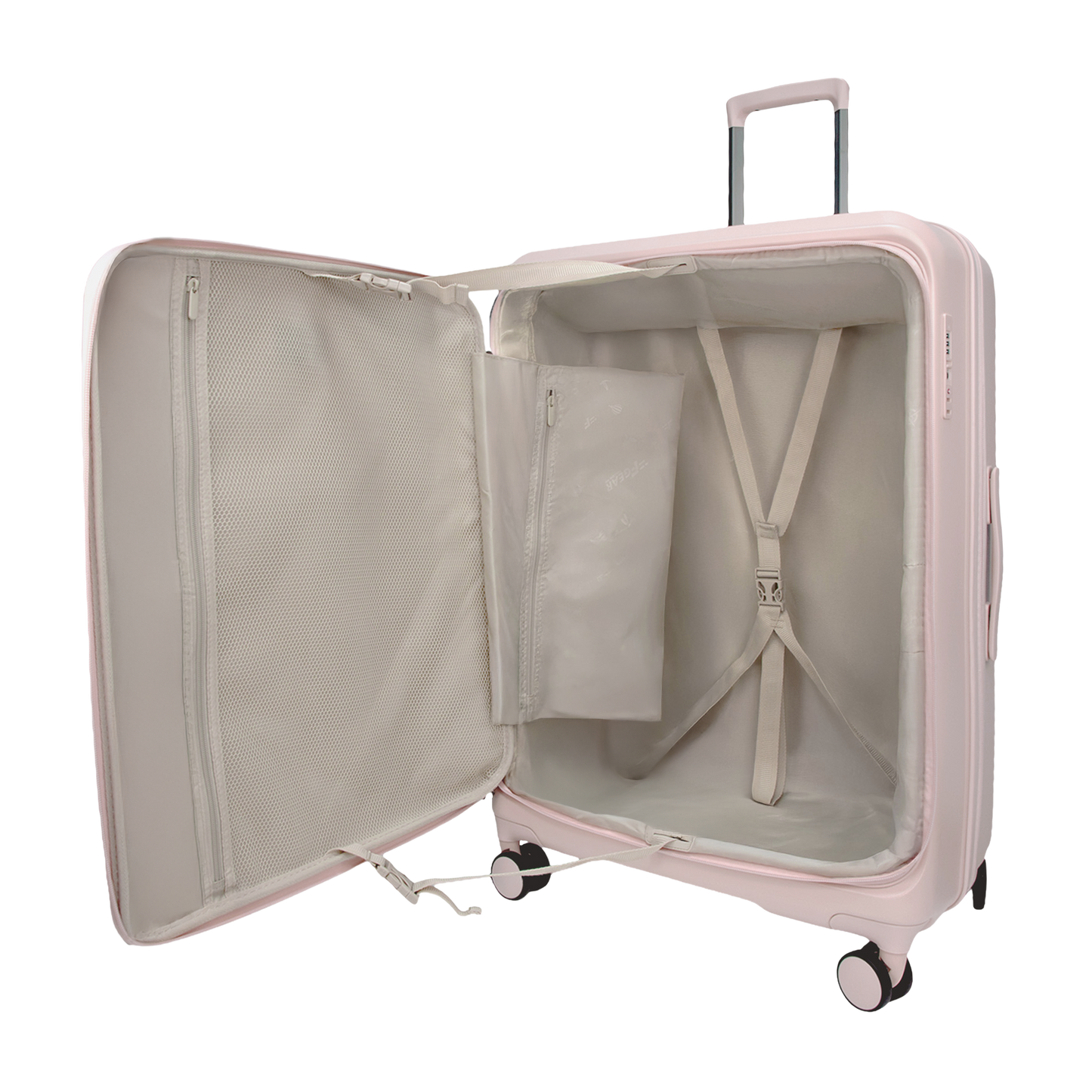 Valencia Large Silk Rose 75 cms Front-Opening Strolley