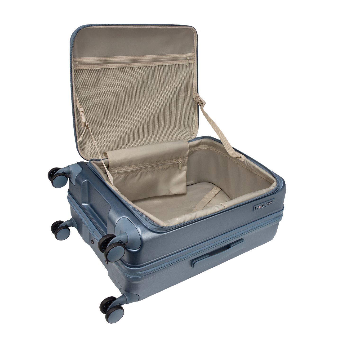 Valencia Medium Pearl Blue 65 cms Front-Opening Strolley