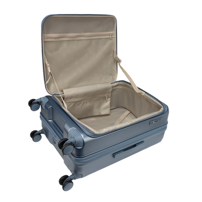 Valencia Medium Pearl Blue 65 cms Front-Opening Strolley