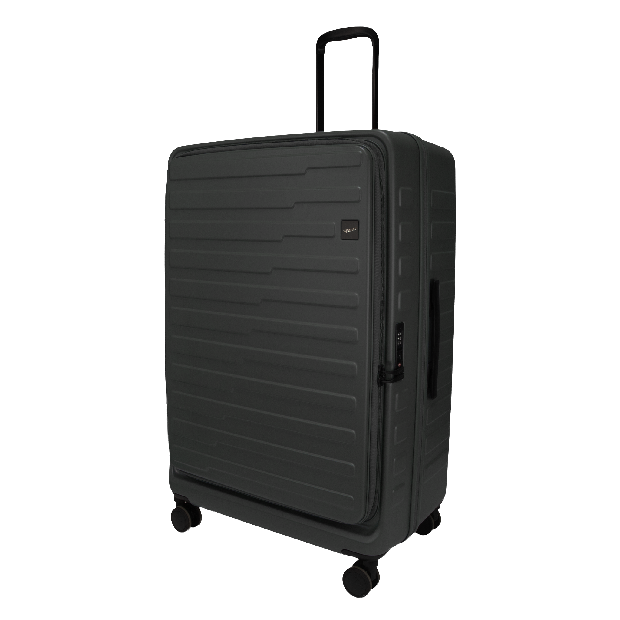 Sedona Large Steel Grey 79 cms Front-Opening Strolley