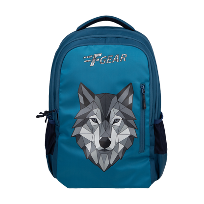 Tobari Aqua Blue 38L School Backpack