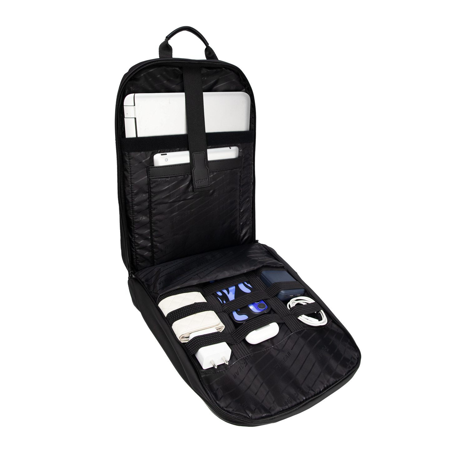 Capri 20L Black Laptop Backpack