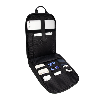 Capri 20L Black Laptop Backpack