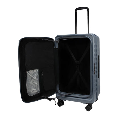 Windsor Stone Blue 68 cms Medium Front Opening Trunk-Style Check-in Strolley with Expander