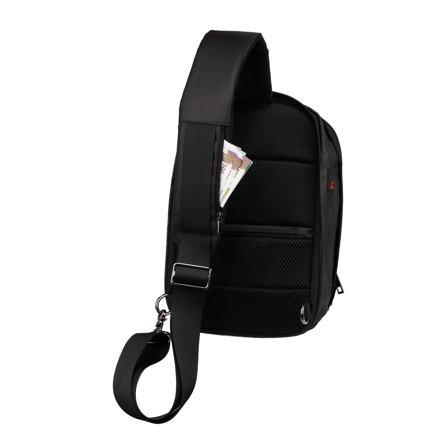 Aspen 8L Black Crossbody Sling Soft Bag