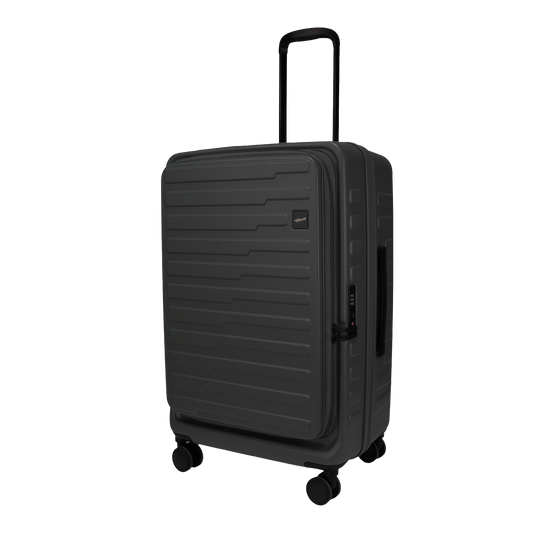 Sedona Medium Steel Grey 67 cms Front-Opening Strolley