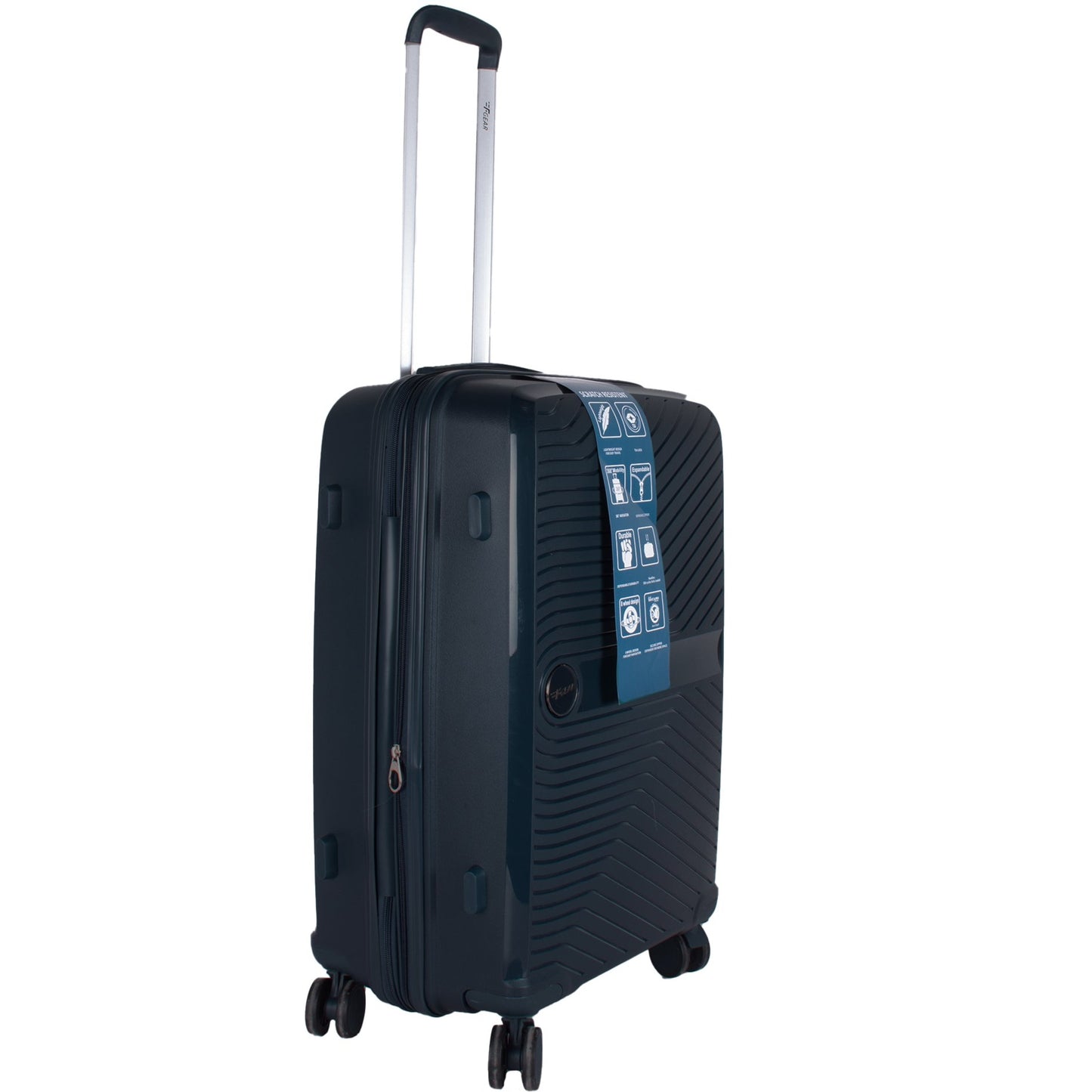 STV PP02 28" Dark Blue Expandable Large Check-in Suitcase
