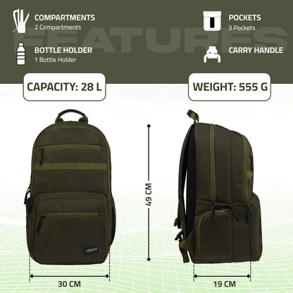 Everlane 28L Army Green Backpack