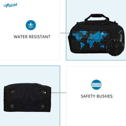 Enduro Map 32L Black Travel Duffle bag