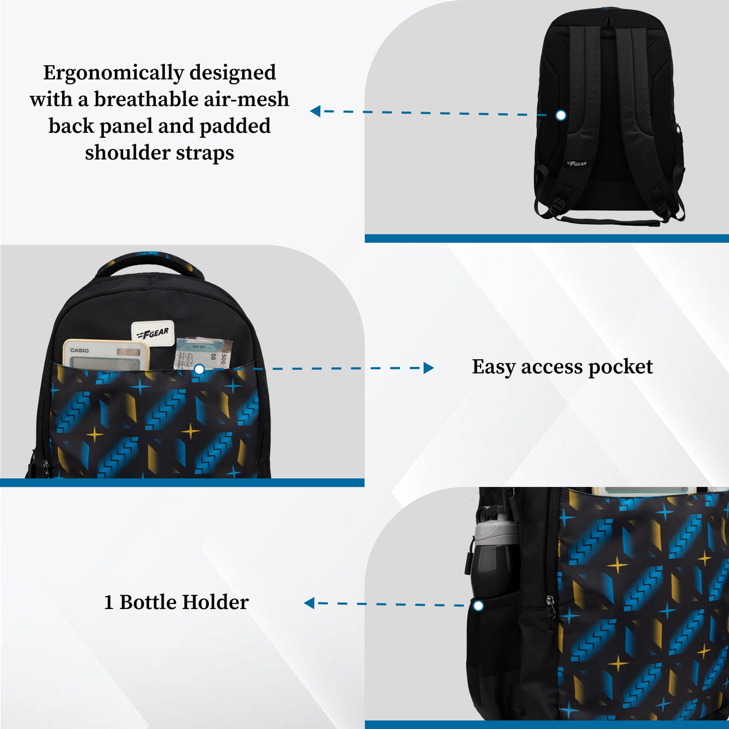 Ryto 35L Black Backpack