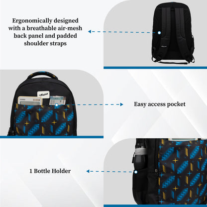 Ryto 35L Black Backpack