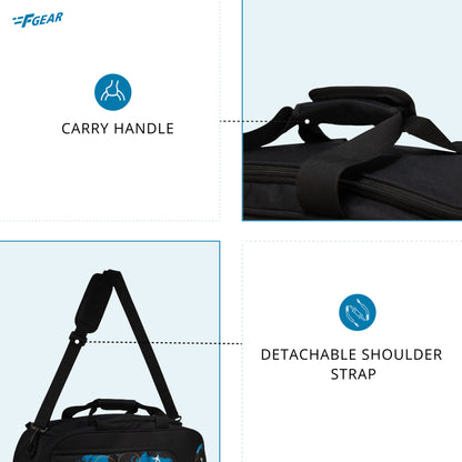 Enduro Map 32L Black Travel Duffle bag