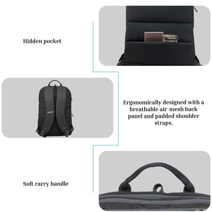Akira Grey 26L Backpack