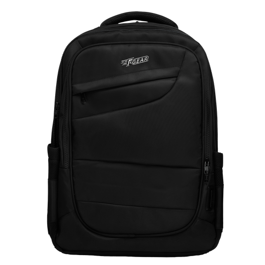 Calima 28L Black Laptop Backpack with Raincover