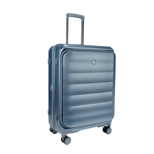 Valencia Medium Pearl Blue 65 cms Front-Opening Strolley