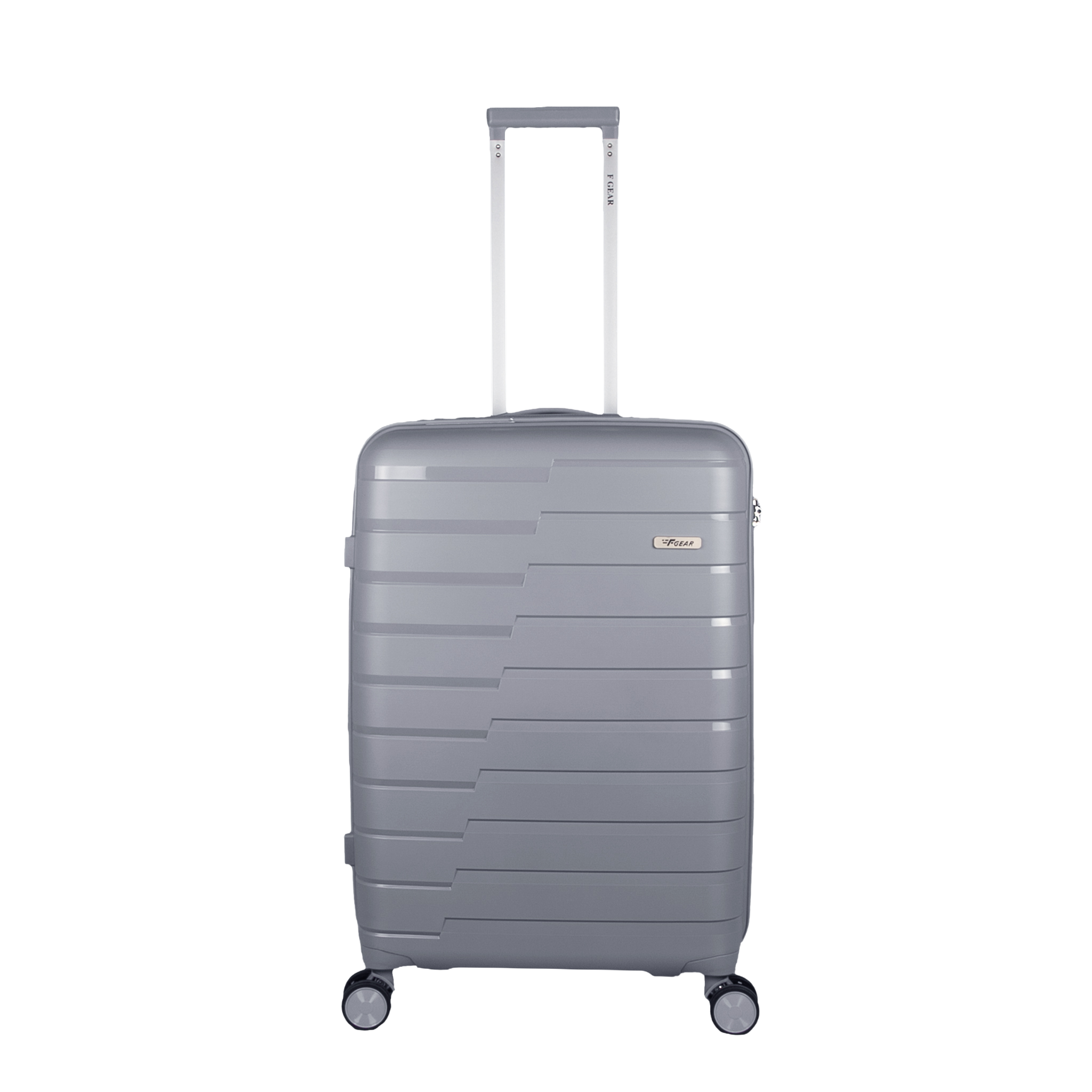 Bastion 24" Light Grey Expandable Medium Check-in Suitcase