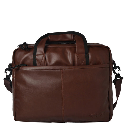 Aristo 11.5L Brown Office Bag