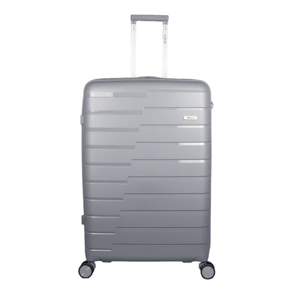 Bastion 28" Light Grey Expandable Large Check-in Suitcase