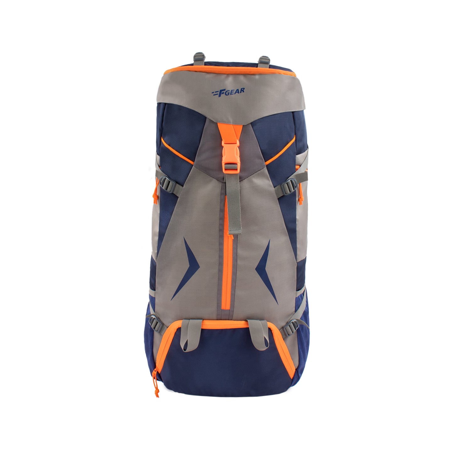 Nostradamus 43L Navy Grey Orange Rucksack