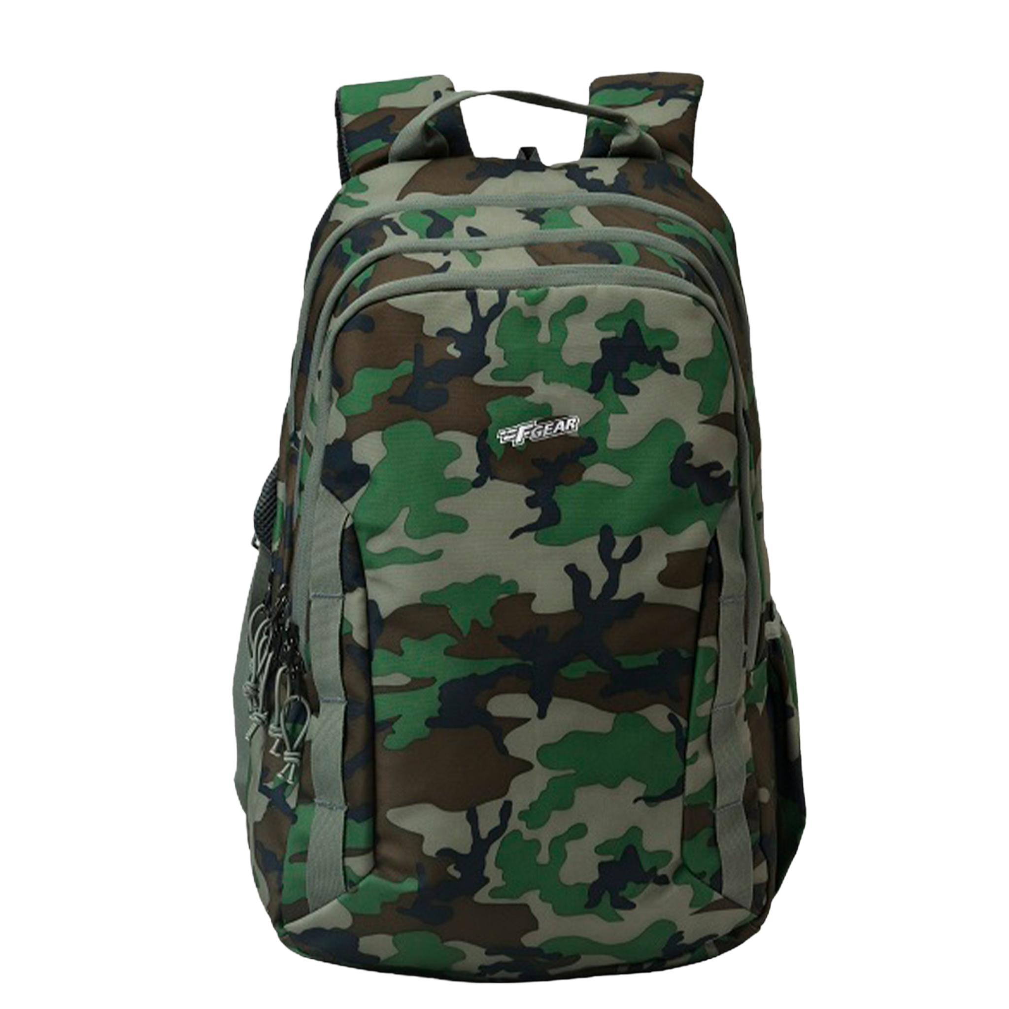 F Gear Raider 30 L Woodland A Camo Backpack with Rain Cover