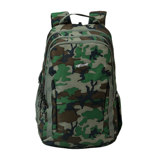 F Gear Raider 30 L Woodland A Camo Backpack with Rain Cover