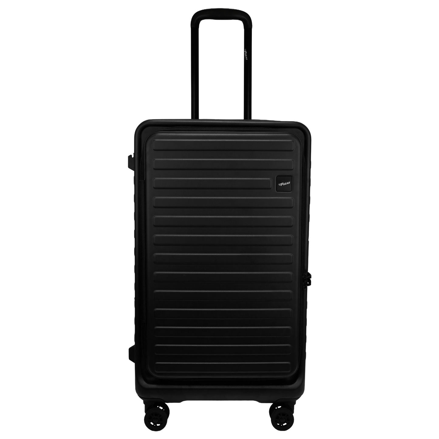 Windsor Black 68 cms Medium Front Opening Trunk-Style Check-in Strolley with Expander