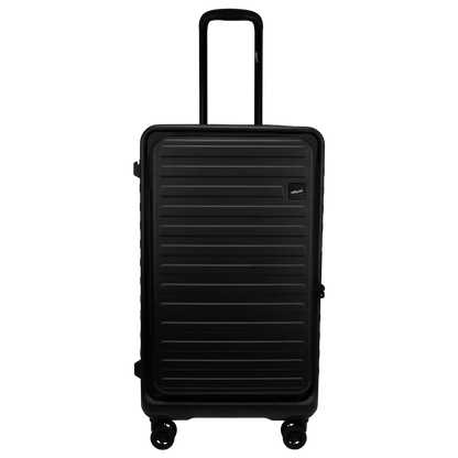 Windsor Black 68 cms Medium Front Opening Trunk-Style Check-in Strolley with Expander