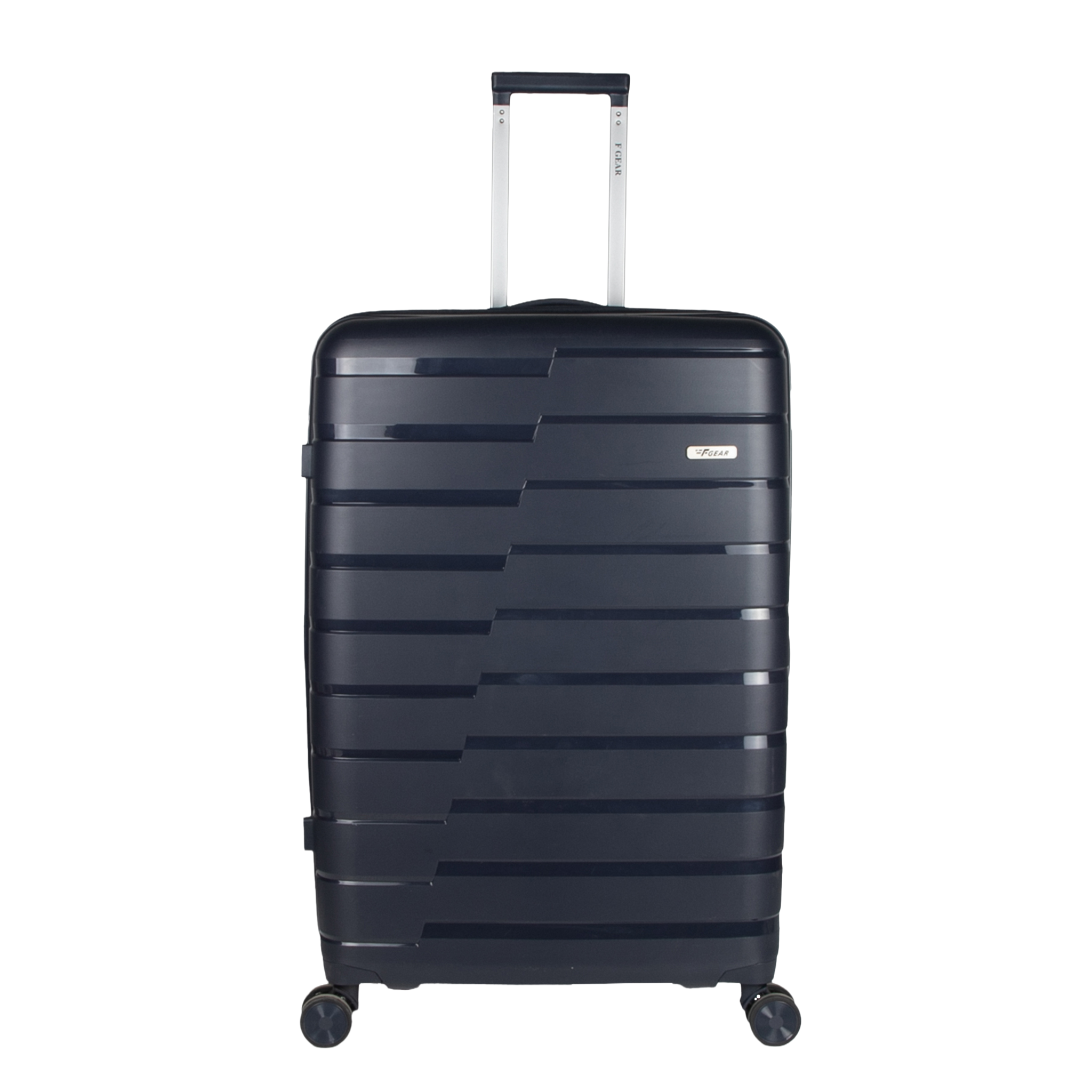 Bastion 28" Navy Blue Expandable Large Check-in Suitcase