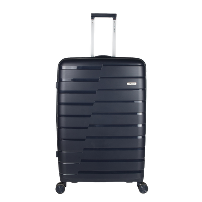 Bastion 28" Navy Blue Expandable Large Check-in Suitcase