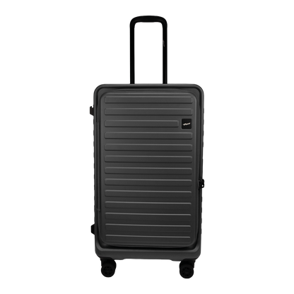 Windsor Steel Grey 68 cms Medium Front Opening Trunk-Style Check-in Strolley with Expander