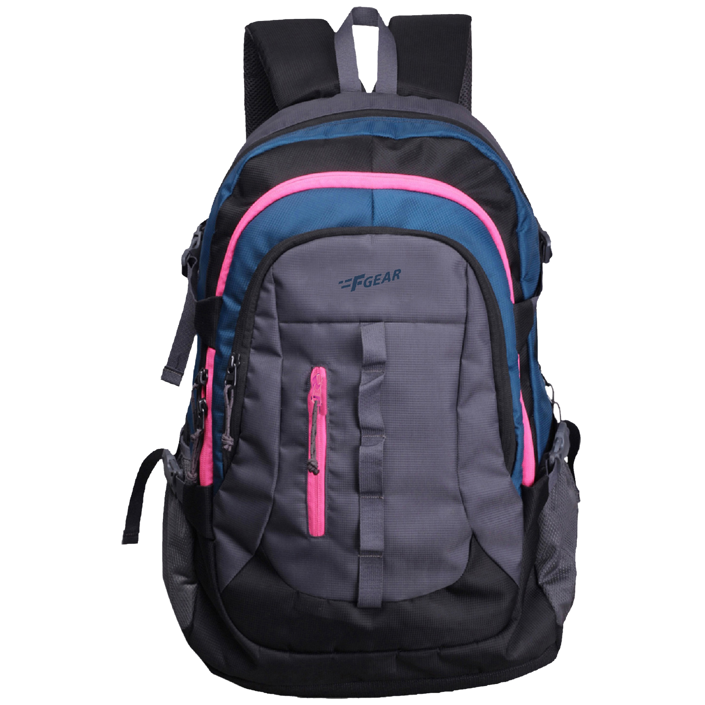 Defender 41L Navy Blue Pink Rucksack