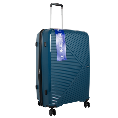Goliath 28" Peacock Blue Expandable Large Check-in Suitcase