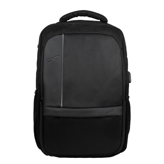 Cloud 23L Black Laptop Backpack with raincover