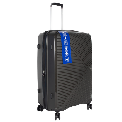 Goliath 28" Grey Expandable Large Check-in Suitcase