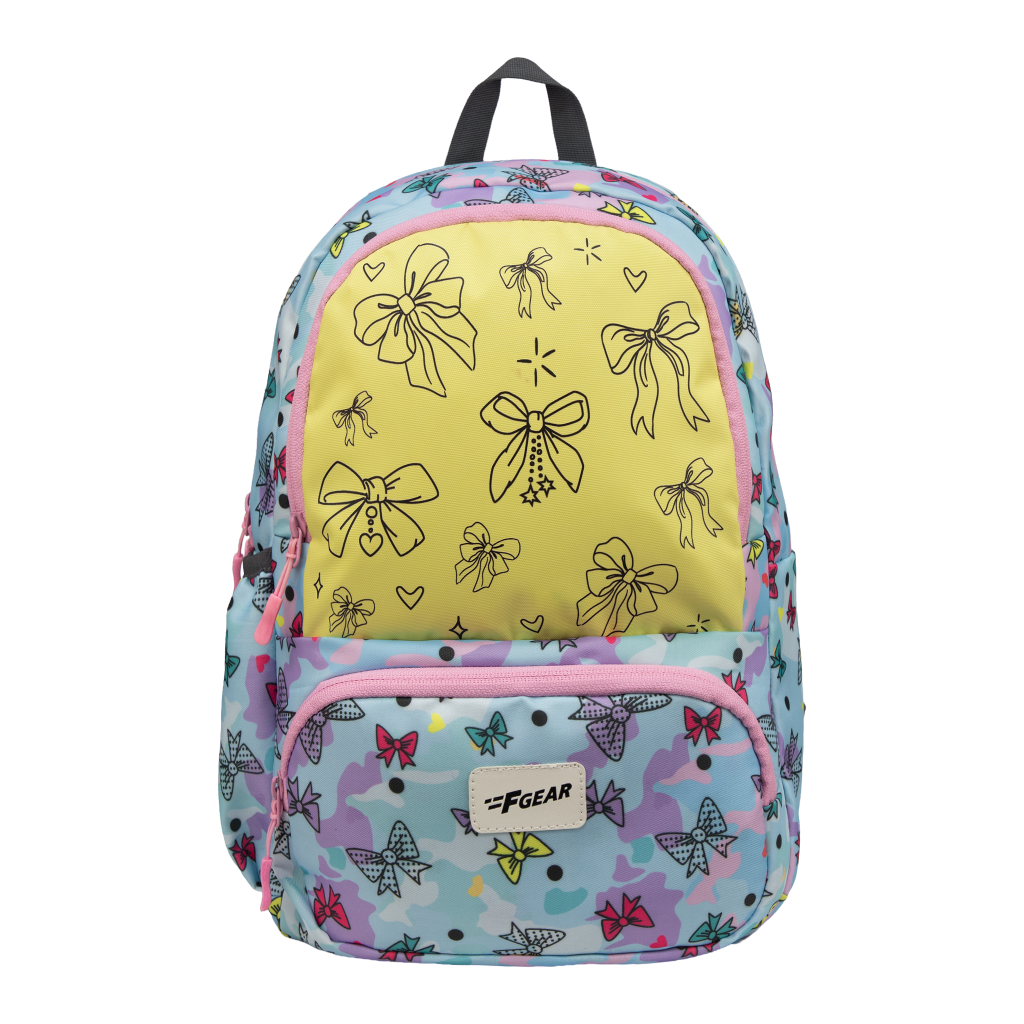 Colour Buddy 12L Pale Blue Bows Backpack