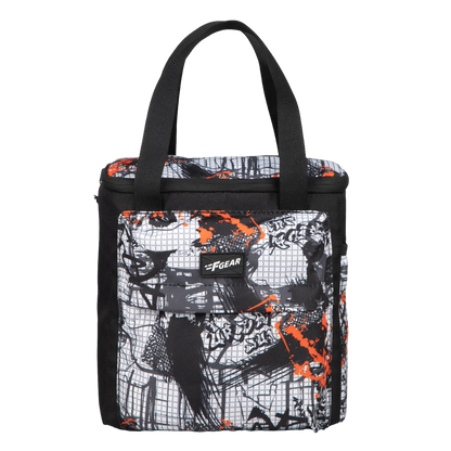 Hoover 7L Graphic Black Orange  Lunch Bag